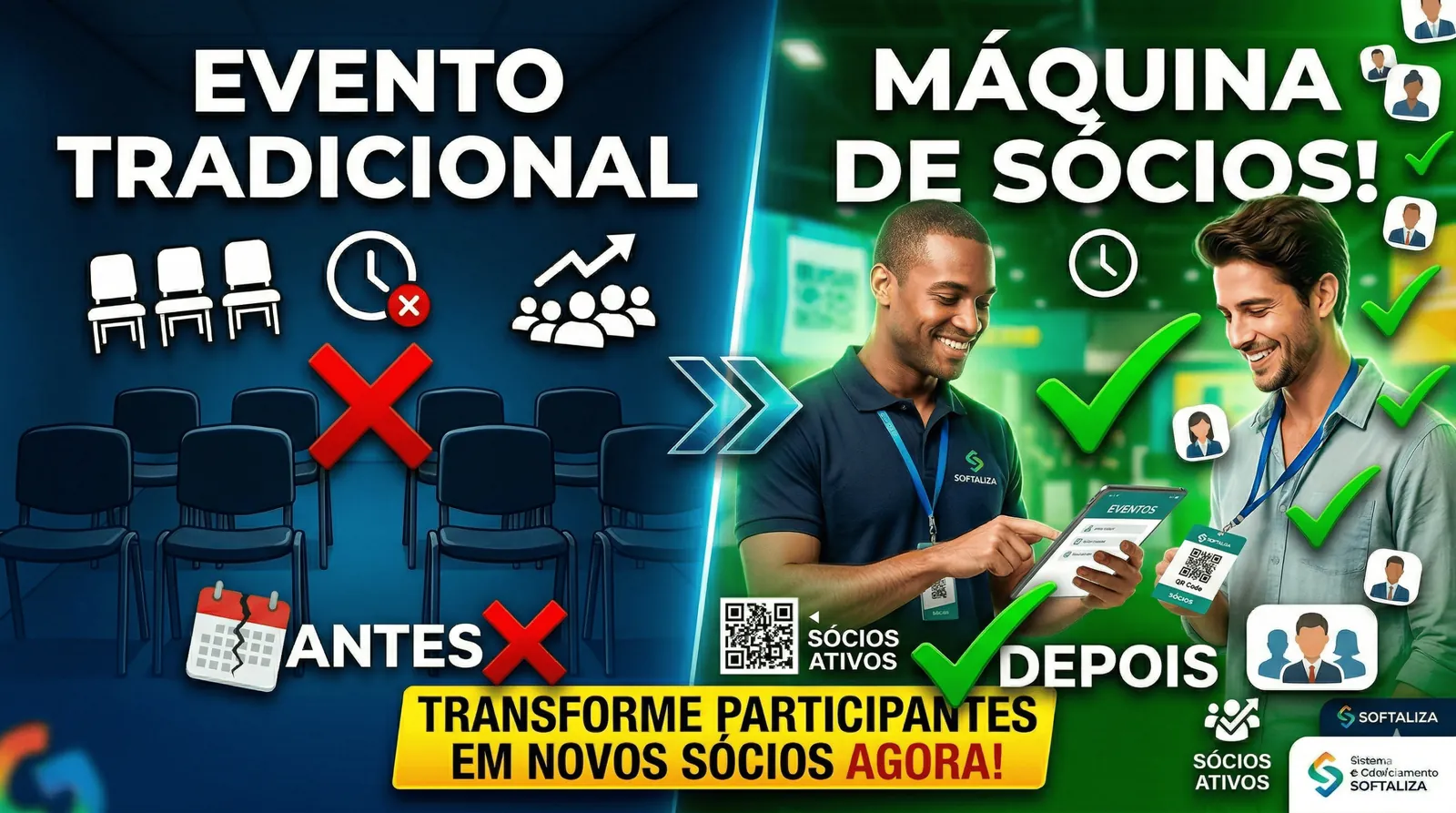Captação de Sócios