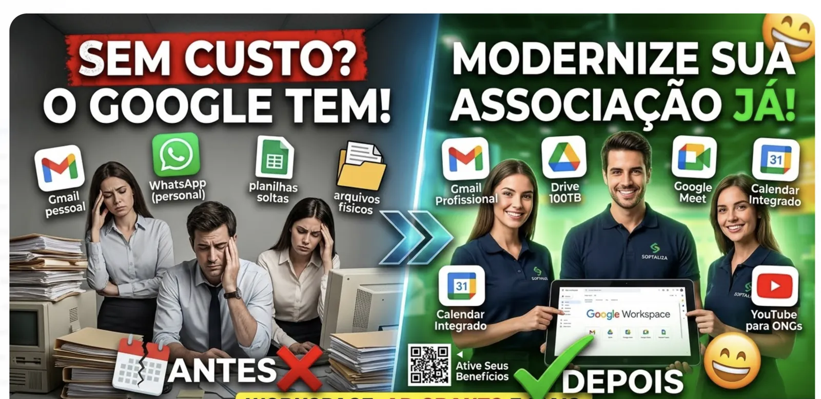 Google para associações sem fins lucrativos